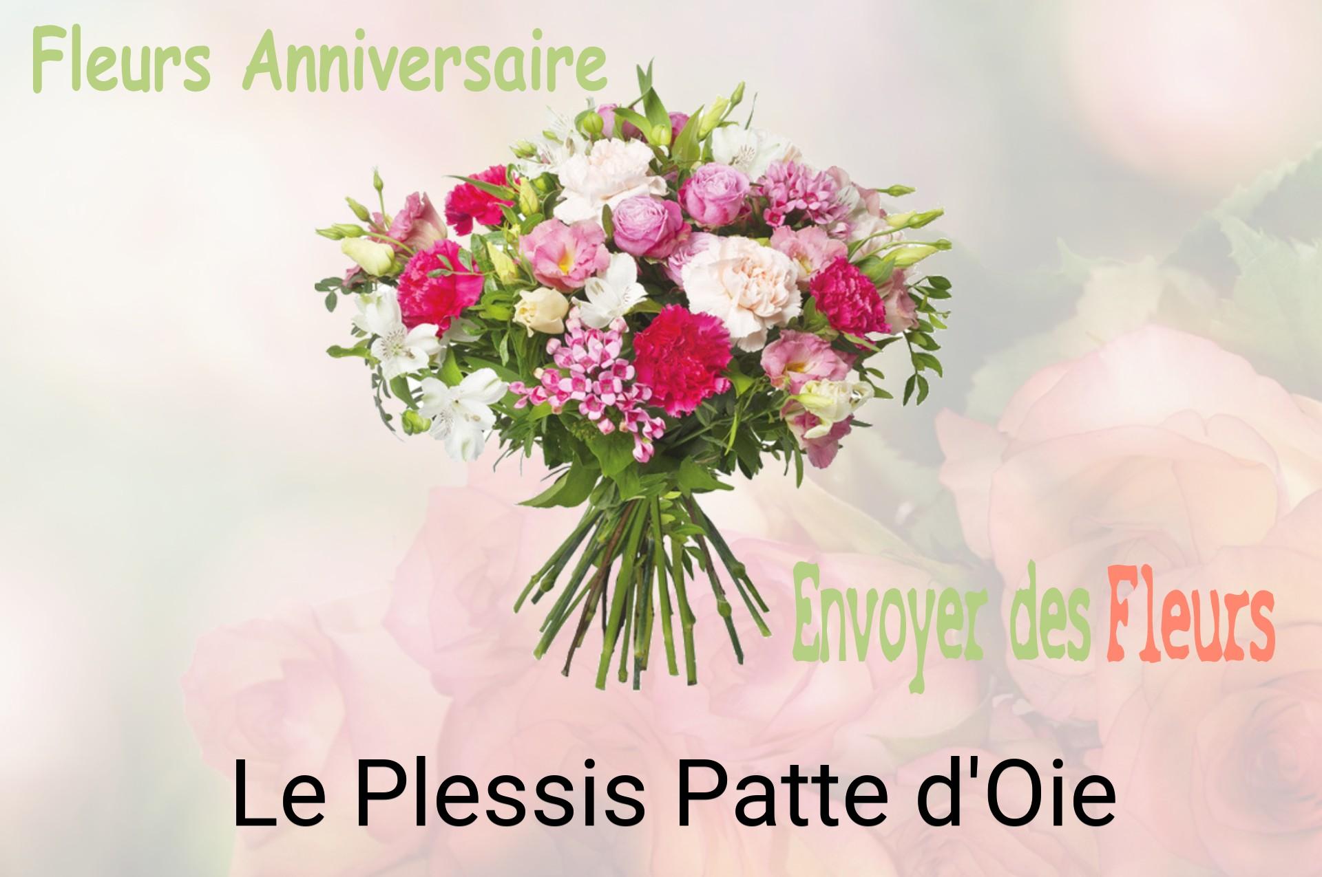 Bouquet de fleurs d’anniversaire livré à Le Plessis-Patte-d'Oie